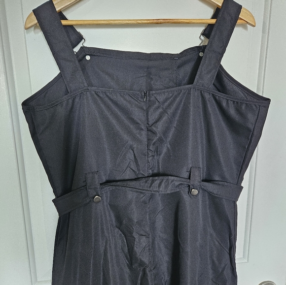 Black Adjustable Lightweight Overalls Sz XL - Picture 5 of 5